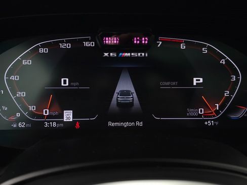 Used 2021 BMW X6 M50i w/ Executive Package image 20