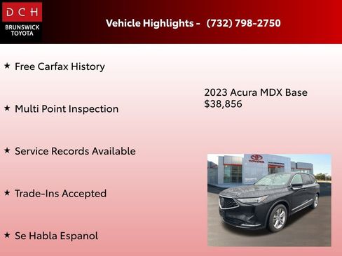 Used 2023 Acura MDX SH-AWD image 4