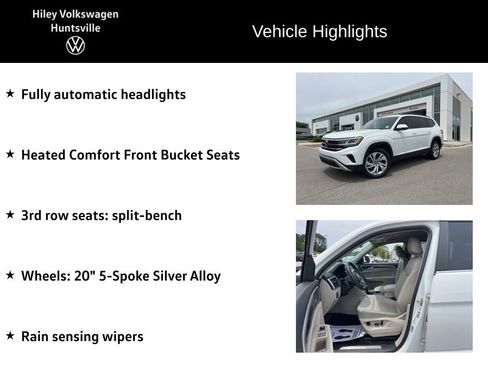 Used 2021 Volkswagen Atlas SE FWD image 12
