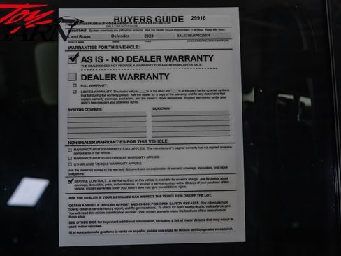 Used 2023 Land Rover Defender 110 X-Dynamic SE image 45