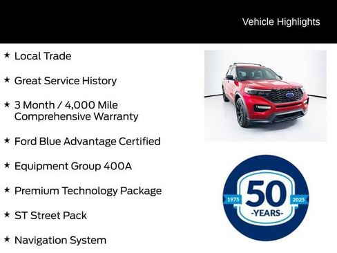 Certified 2020 Ford Explorer ST w/ ST Street Pack image 6