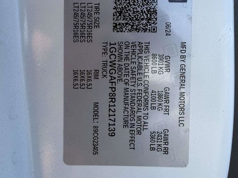 Certified 2024 Chevrolet Express 2500 w/ Driver Convenience Package RWD image 25