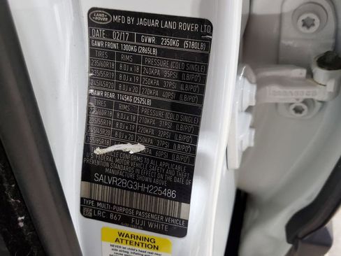 Used 2017 Land Rover Range Rover Evoque HSE image 42