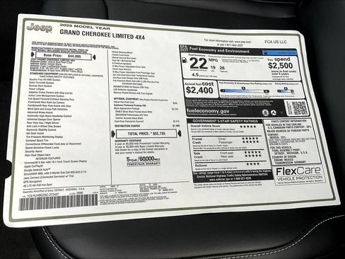 New 2025 Jeep Grand Cherokee Limited image 14