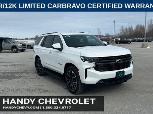 Certified 2021 Chevrolet Tahoe RST w/ Rear Media and Nav Package AWD/4WD image 1