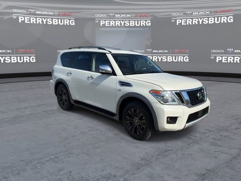 Used 2018 Nissan Armada Platinum w/ Captain Seat Package AWD/4WD image 2