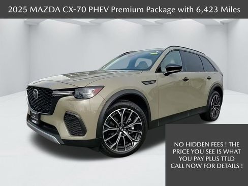 Certified 2025 MAZDA CX-70 Plug-In Hybrid w/ Premium Pkg image 1