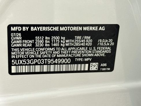 New 2026 BMW X3 xDrive30i w/ Premium Package AWD/4WD image 30