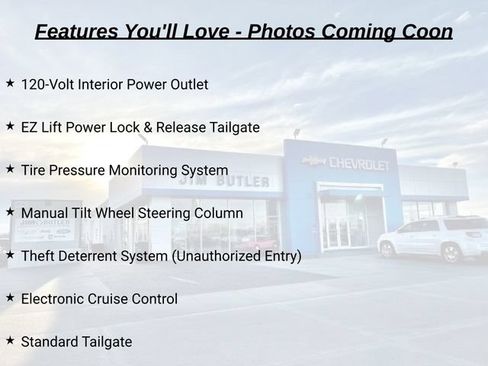 Used 2025 Chevrolet Silverado 1500 Custom w/ Turbomax Blackout Package AWD/4WD image 5