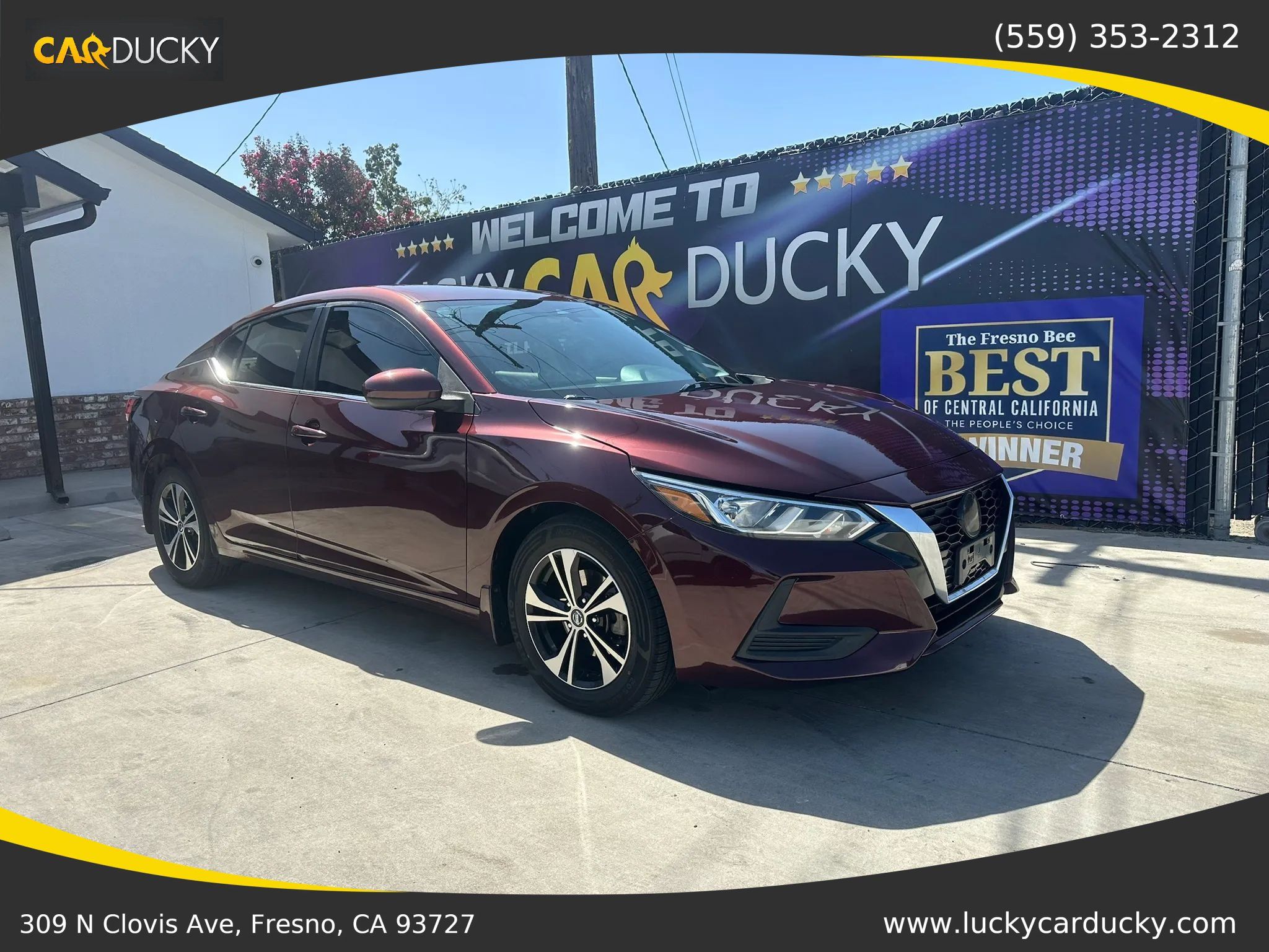 Used 2021 Nissan Sentra SV FWD image 1