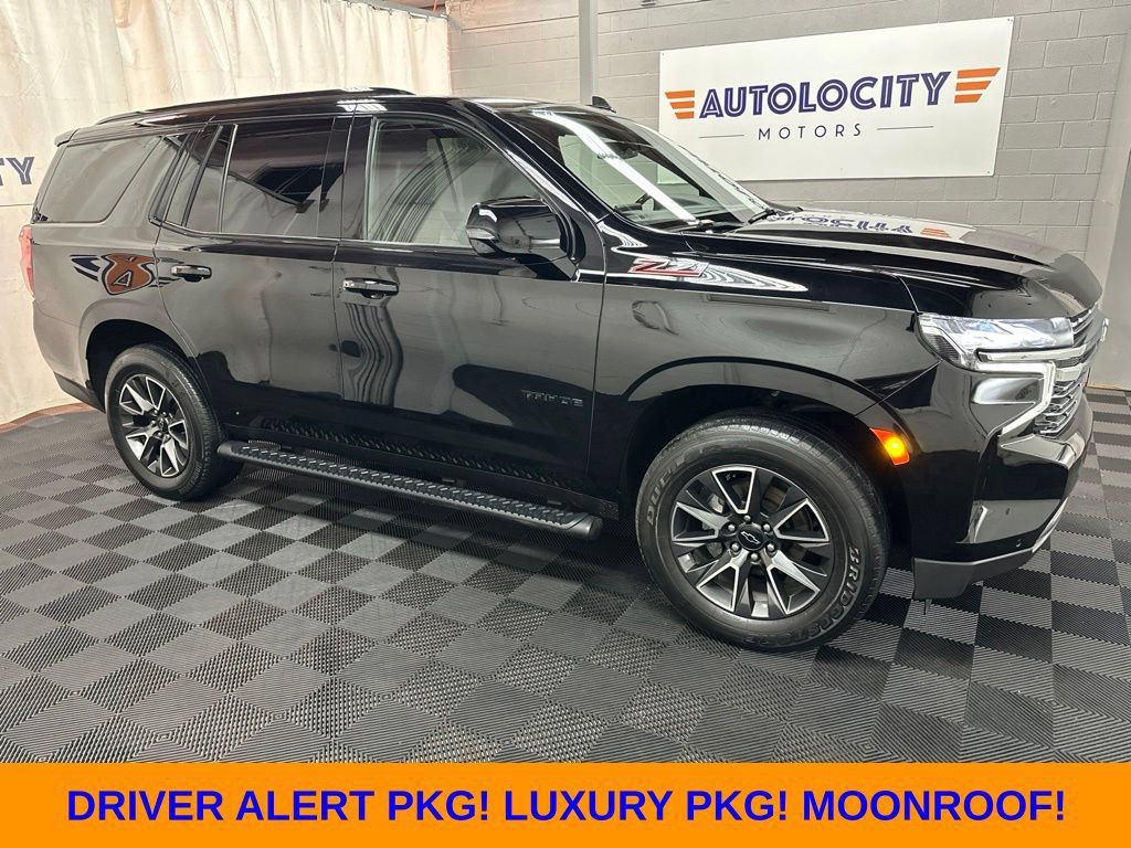 Used 2021 Chevrolet Tahoe Z71 w/ Luxury Package AWD/4WD image 1
