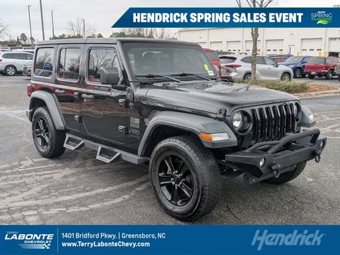 Used 2020 Jeep Wrangler Unlimited Sport image 1