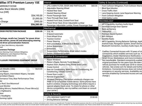 Used 2019 Cadillac XT5 Premium Luxury FWD image 4