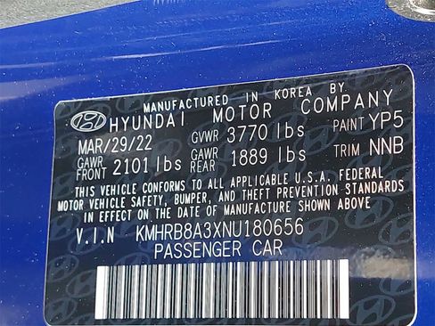 Used 2022 Hyundai Venue SE image 38