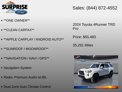 Used 2024 Toyota 4Runner TRD Pro AWD/4WD image 18