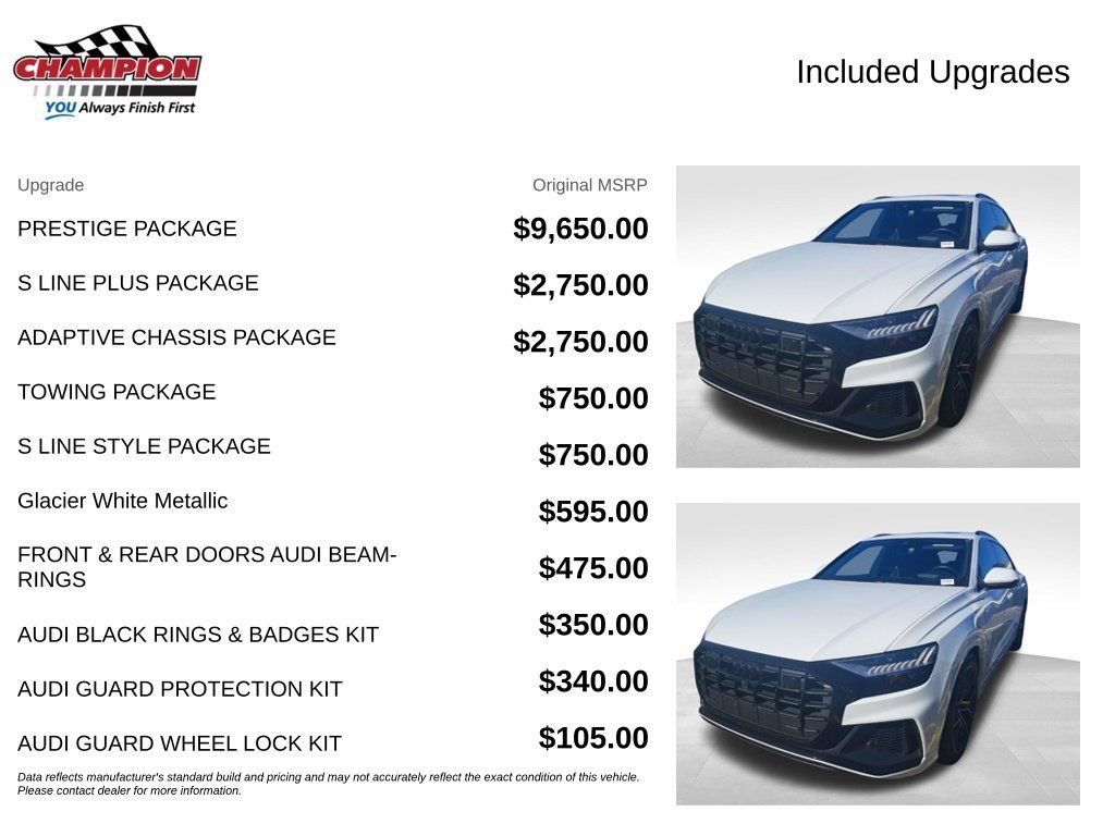Used 2021 Audi Q8 Prestige w/ Prestige Package AWD/4WD image 3
