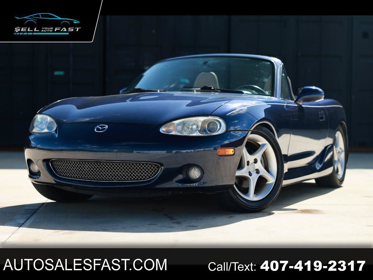 Used 2002 MAZDA MX-5 Miata RWD image 1