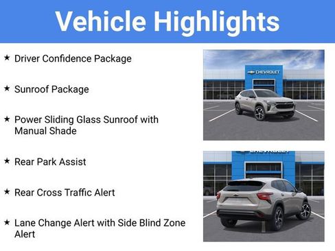 New 2026 Chevrolet Trax RS w/ Sunroof Package FWD image 4