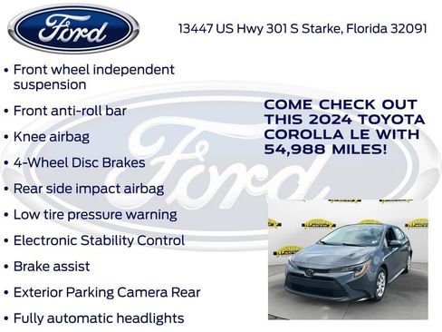 Used 2024 Toyota Corolla LE FWD image 27