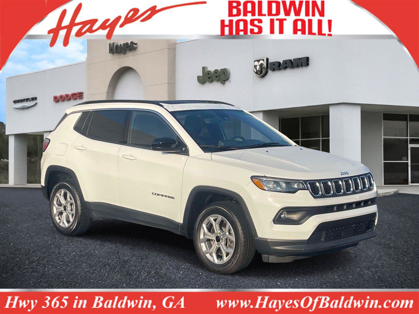 Certified 2025 Jeep Compass Latitude w/ Sun & Sound Group AWD/4WD image 1