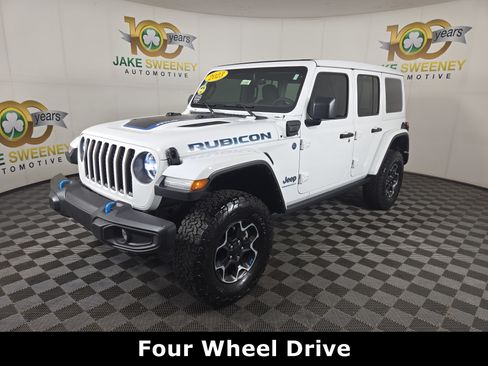 Used 2023 Jeep Wrangler Unlimited Rubicon 4xe w/ Cold Weather Group AWD/4WD image 4