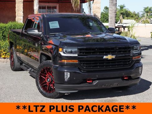 Used 2018 Chevrolet Silverado 1500 LTZ Z71 w/ Redline Edition image 2