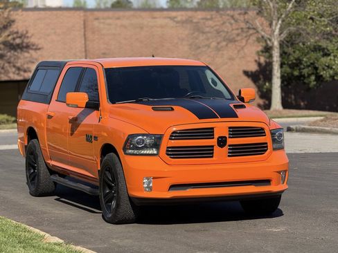 Used 2017 RAM 1500 Sport w/ Ignition Orange Sport Package AWD/4WD image 3