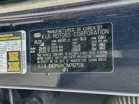 Certified 2021 Kia Sportage EX FWD image 30
