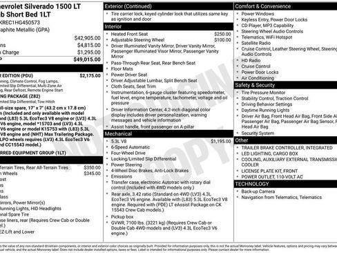 Used 2017 Chevrolet Silverado 1500 LT w/ All Star Edition image 7