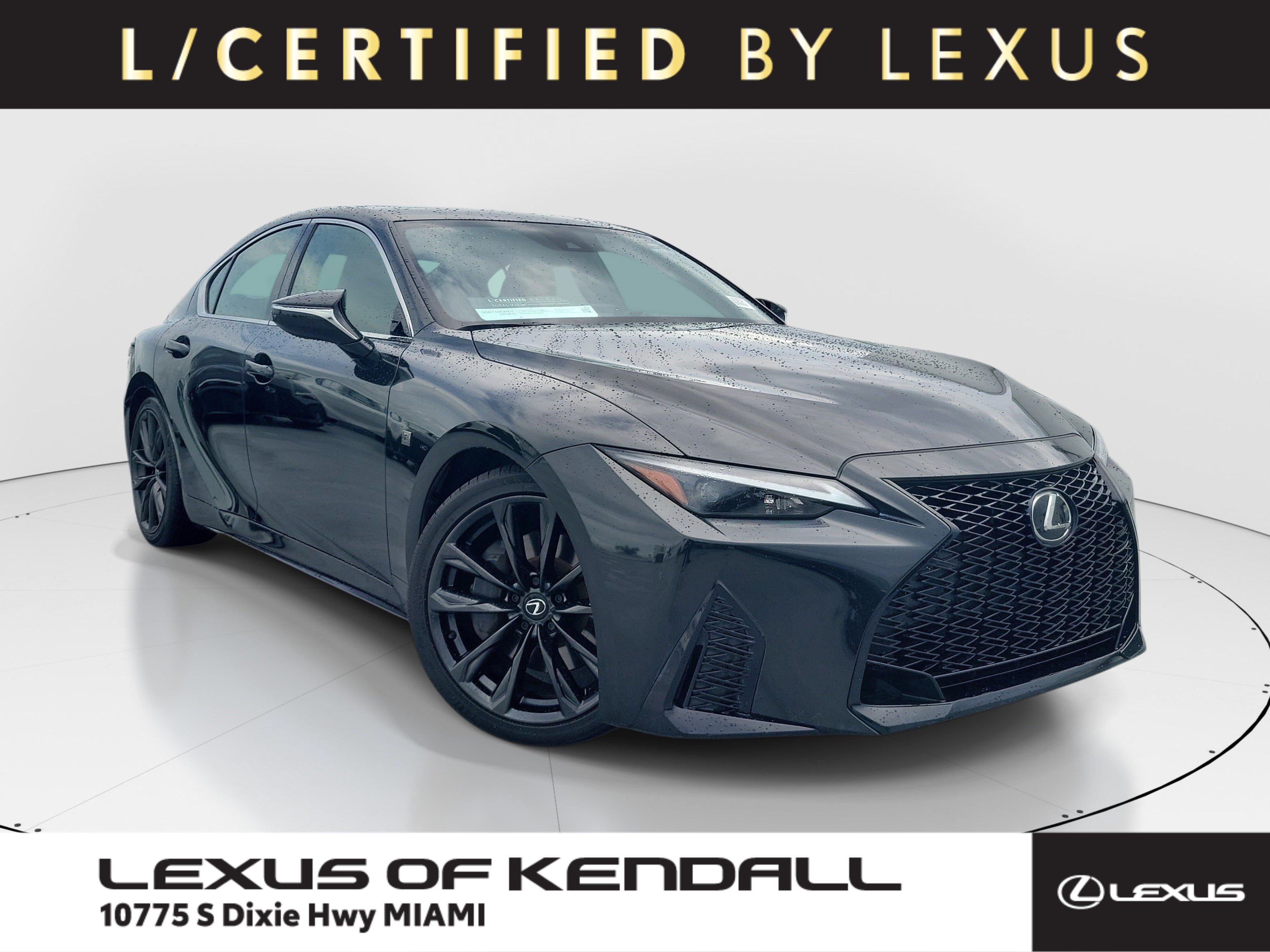 Used 2024 Lexus IS 350 F Sport w/ Accessory Package 2 RWD image 1