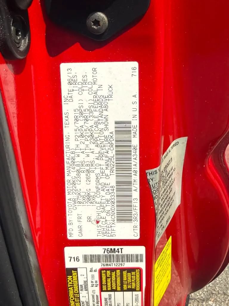 Used 2013 Toyota Tacoma 2WD Access Cab image 28