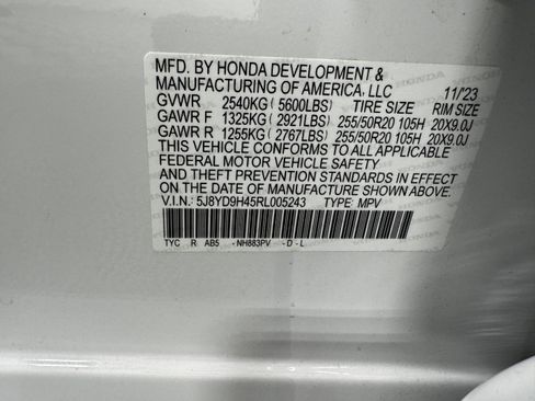 Certified 2024 Acura MDX FWD w/ Technology Package image 43