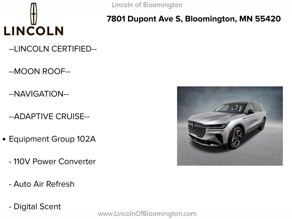 Used 2024 Lincoln Nautilus Premier w/ Equipment Group 102A AWD/4WD image 5
