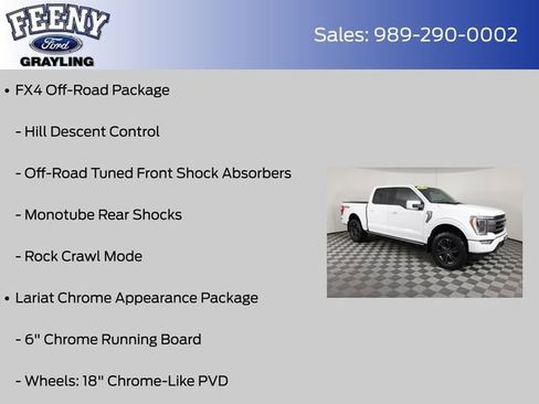 Used 2021 Ford F150 Lariat w/ Equipment Group 502A High image 20