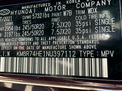 Used 2022 Hyundai Palisade Calligraphy FWD image 27