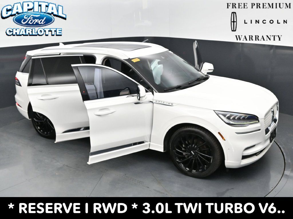Used 2022 Lincoln Aviator Reserve w/ Equipment Group 201A RWD image 37