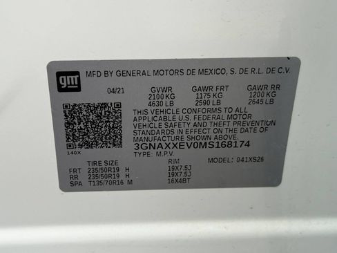 Certified 2021 Chevrolet Equinox Premier AWD/4WD image 13