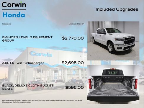 Used 2025 RAM 1500 Big Horn AWD/4WD image 4