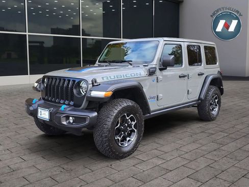 Used 2022 Jeep Wrangler Unlimited Rubicon 4xe w/ Dual Top Group image 1