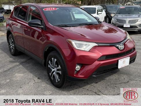 Used 2018 Toyota RAV4 LE w/ All Weather Liner Package FWD image 1