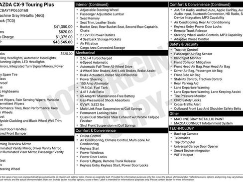 Used 2023 MAZDA CX-9 Touring Plus AWD/4WD image 3