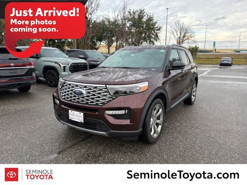 Used 2020 Ford Explorer Platinum w/ Premium Technology Package image 1