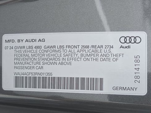 Certified 2024 Audi A5 2.0T Premium Plus AWD/4WD image 25