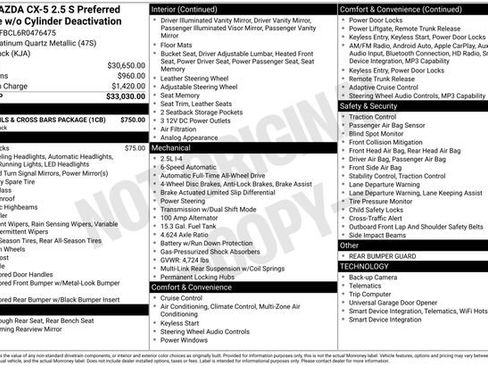 Used 2024 MAZDA CX-5 AWD 2.5 S image 4