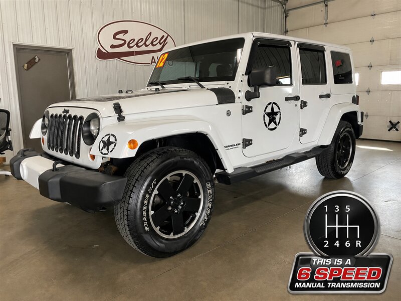 Used 2012 Jeep Wrangler Unlimited Sahara AWD/4WD image 1