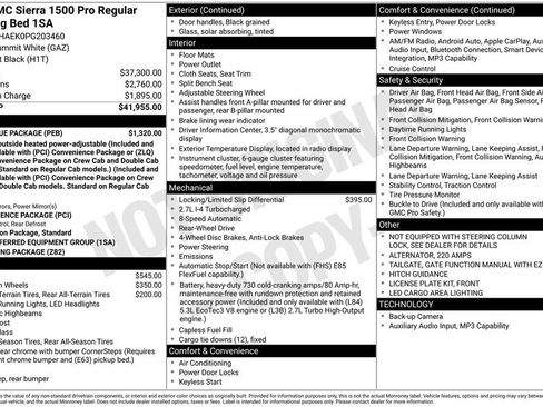 Certified 2023 GMC Sierra 1500 Pro w/ Pro Value Package image 6