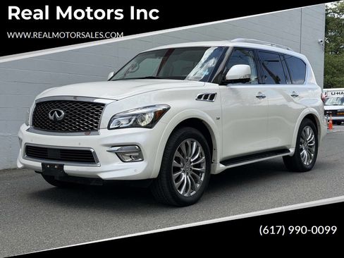 Used 2015 INFINITI QX80 4WD w/ 22" Wheel Package image 1