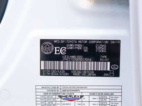 Used 2019 Lexus IS 350 F Sport image 53