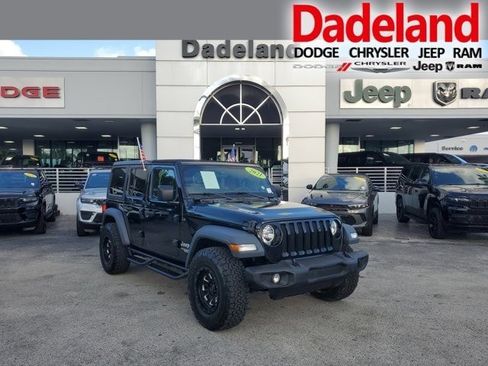Used 2021 Jeep Wrangler Unlimited Sport image 1