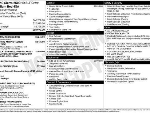 New 2026 GMC Sierra 2500 SLT w/ SLT Premium Package image 29